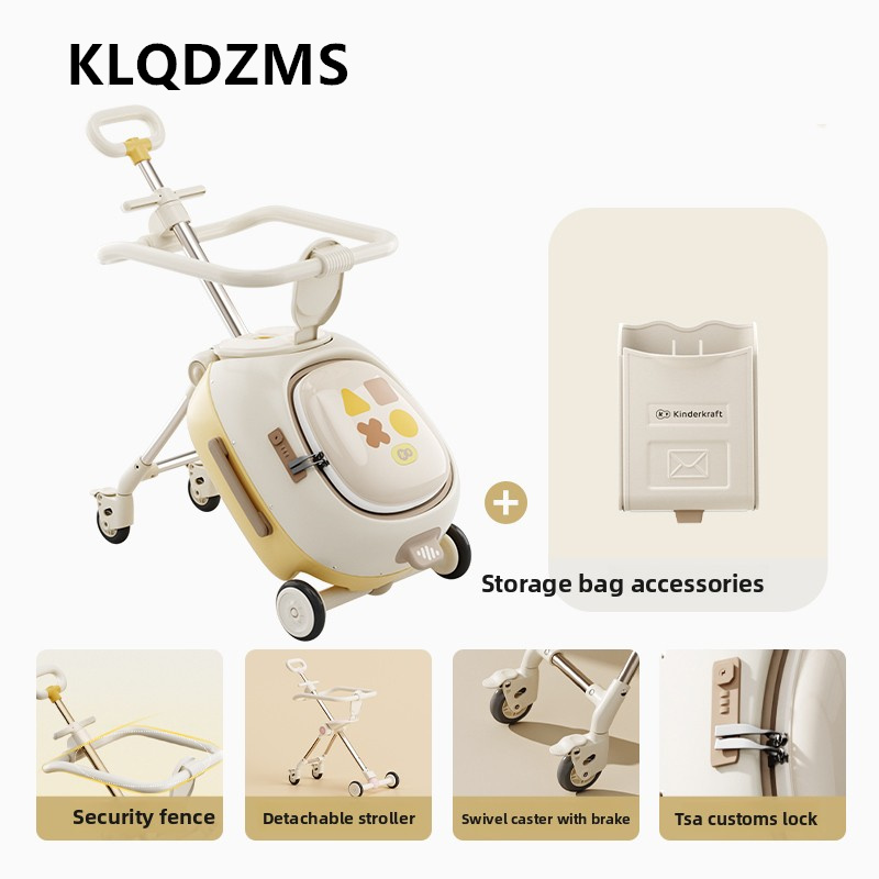 Spinner Wheel Rolling Suitcase 20 Inch - Klqdzms abs + pc mala crianças