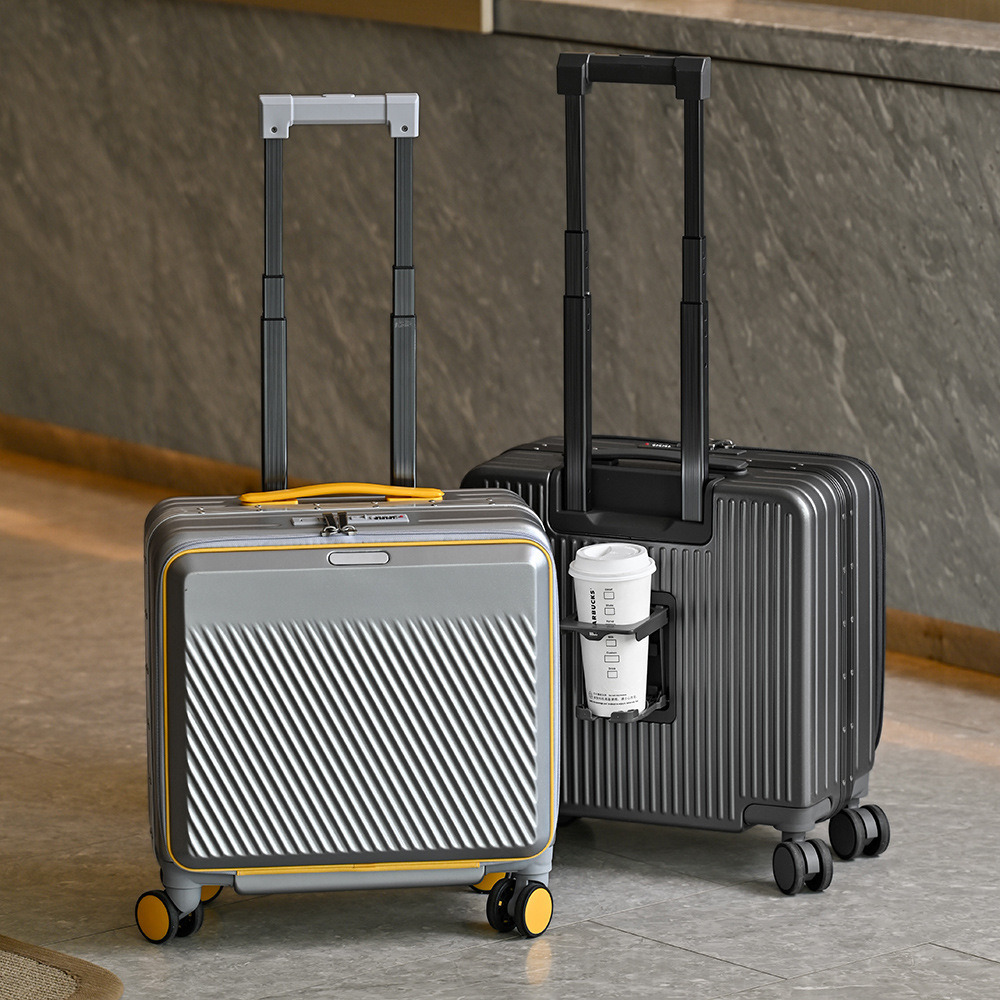 Mala de Viagem com Abertura Fr - Aluminum Frame Carry On Luggage avaliação e preço