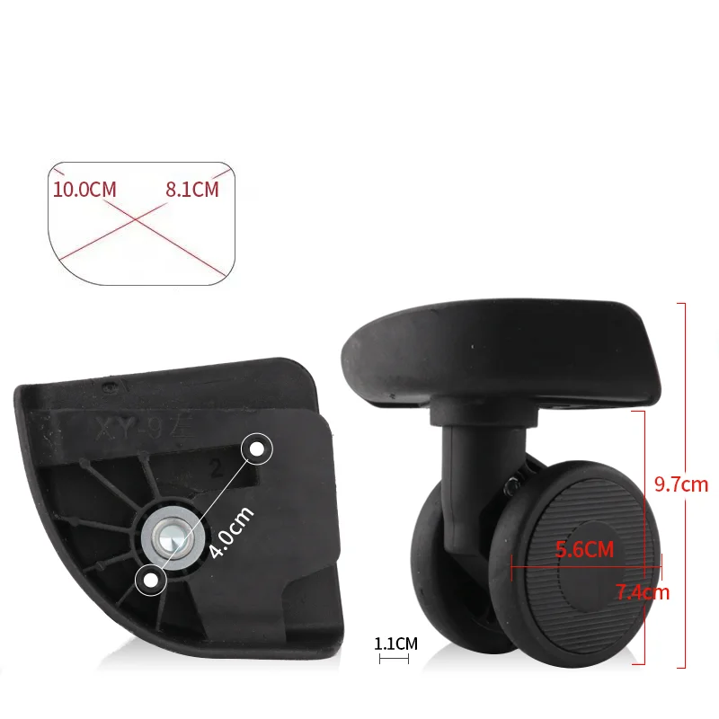 Rodízios de mala silenciosos e - Silent Replacement Luggage Wheels avaliação e preço