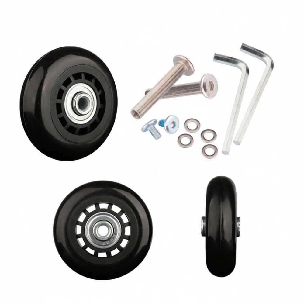 Rodízios de Borracha para Mala - Silent Replacement Luggage Wheels avaliação e preço
