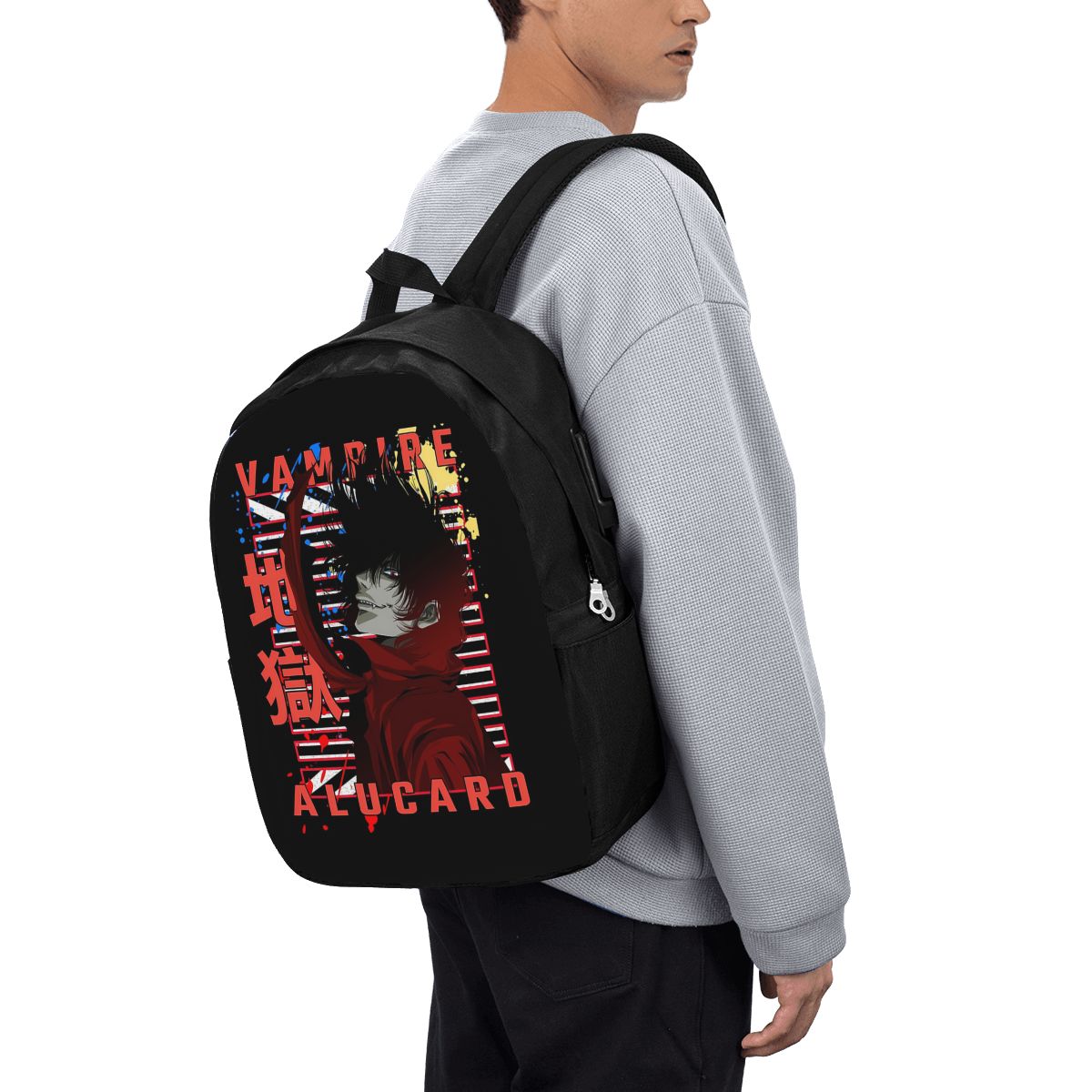 Mochila Alucard Hellsing Manga - Backpacks avaliação e preço