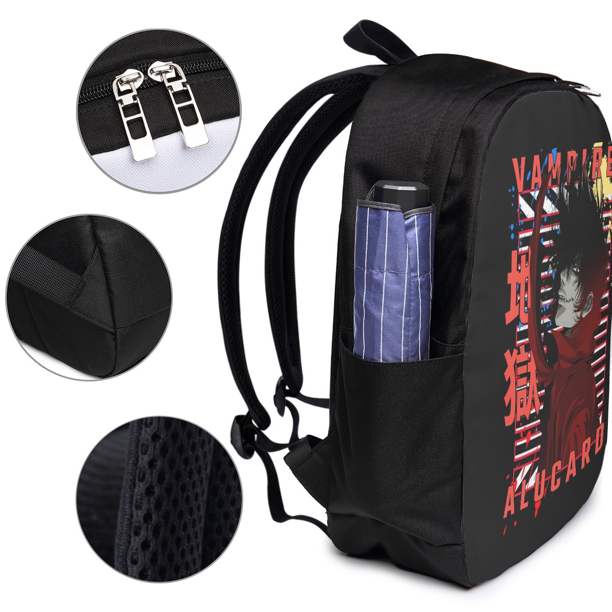Mochila Alucard Hellsing Manga - Backpacks avaliação e preço