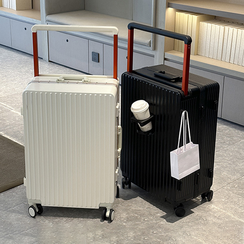 Nova mala de viagem com alça l - Spinner Wheel Rolling Suitcase 20 Inch avaliação e preço