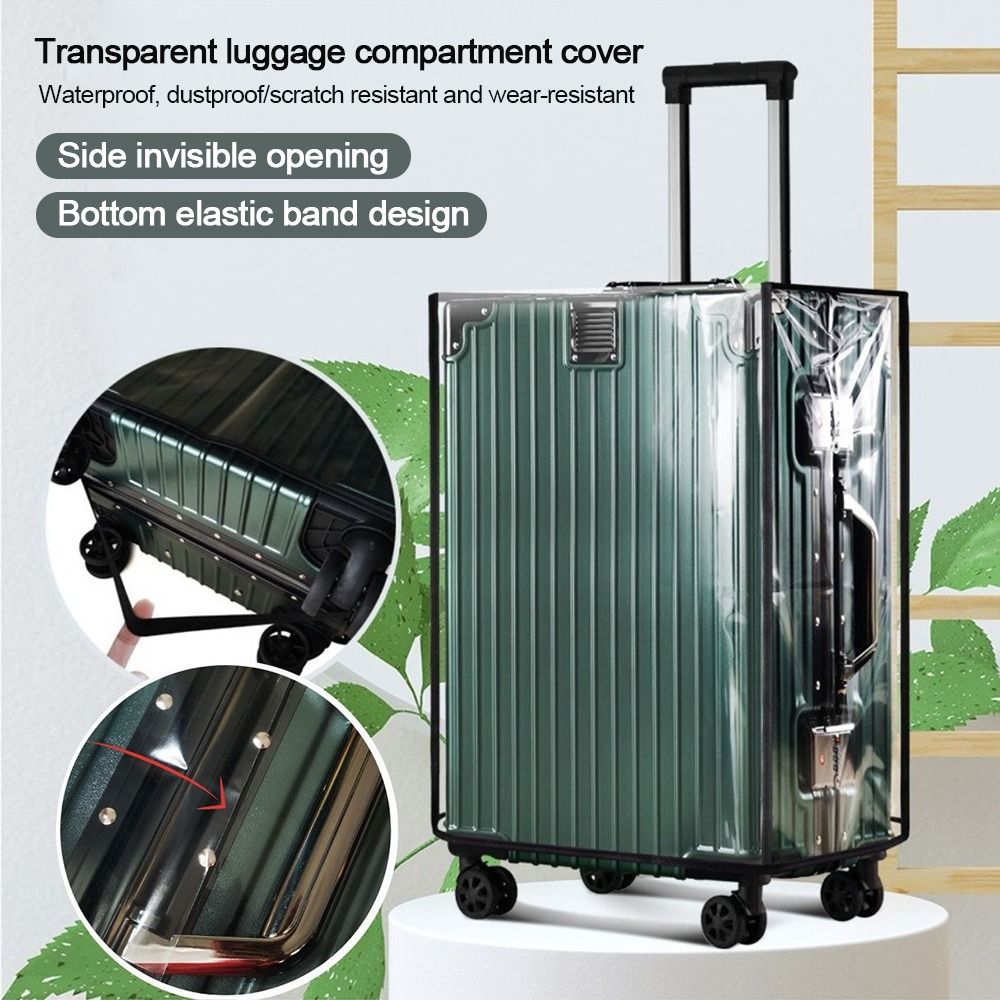 Capa Protetora de Bagagem Tran - Waterproof Suitcase Cover Protector avaliação e preço